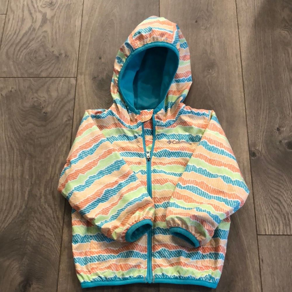 Columbia Fleece lined wind breaker size 18-24 Months
